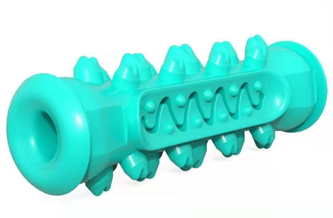 RvPaws Pet Dog Chew Toys Aggressive Chewers Teeth Cleaning Oral Toothbrush Rubber Bone - Color May Vary (B09N3TMPNT) Amazon Price History, Amazon Price Tracker