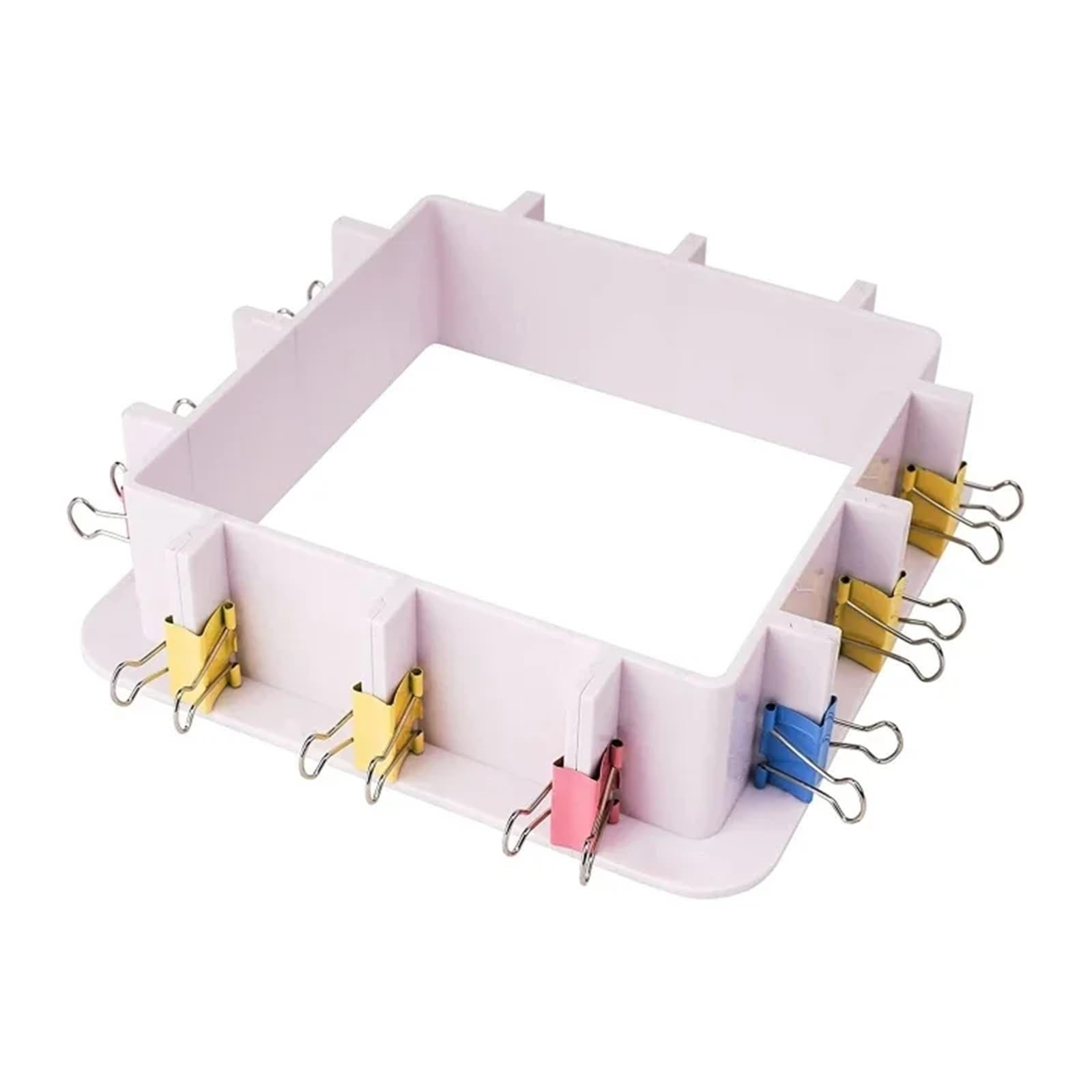 Set di 2 set blocchi sformatura regolabili, alloggiamenti for stampi in silicone, stampo master for la produzione in gomma siliconica Per Stampi Gomma