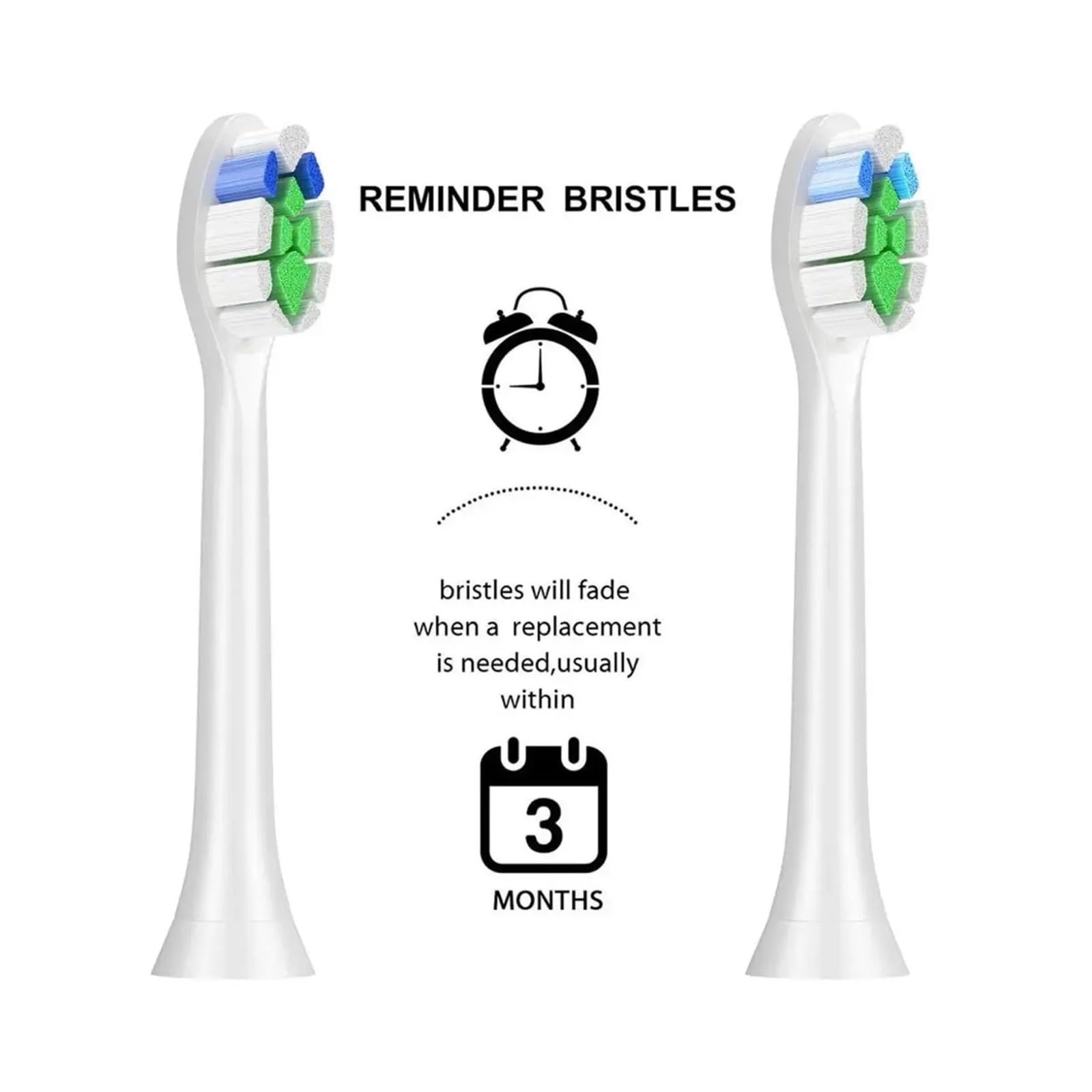 Testine spazzolino, compatibile con Philips, 1100 2100 4100
