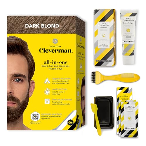 Cleverman Dark Blond Hair & Beard Dye Review: A Comprehensive Look at this All-in-One Kit