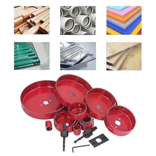 Kit de brocas sierra bi metal 17 piezas con estuche miniatura 3