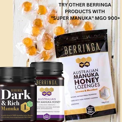 Caramelos de Miel Manuka Berringa 30 unidades miniatura 6