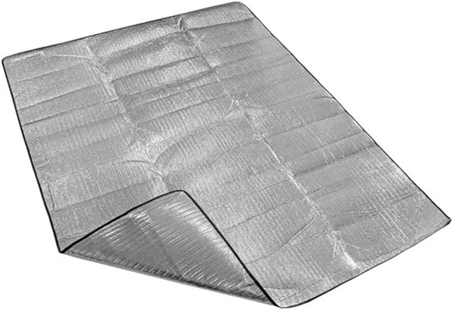 200x200cm Waterproof Aluminum Foil EVA Camping Mat Foldable Collapsible Sleeping Picnic Beach Mattress Outdoor Mat Pad