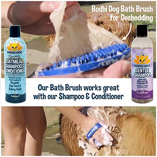 Bodhi Dog Shampoo Brush | Pet Shower & Bath Supplies for Cats & Dogs | Dog Bath Brush for Dog Grooming | Long & Short… - Image 6