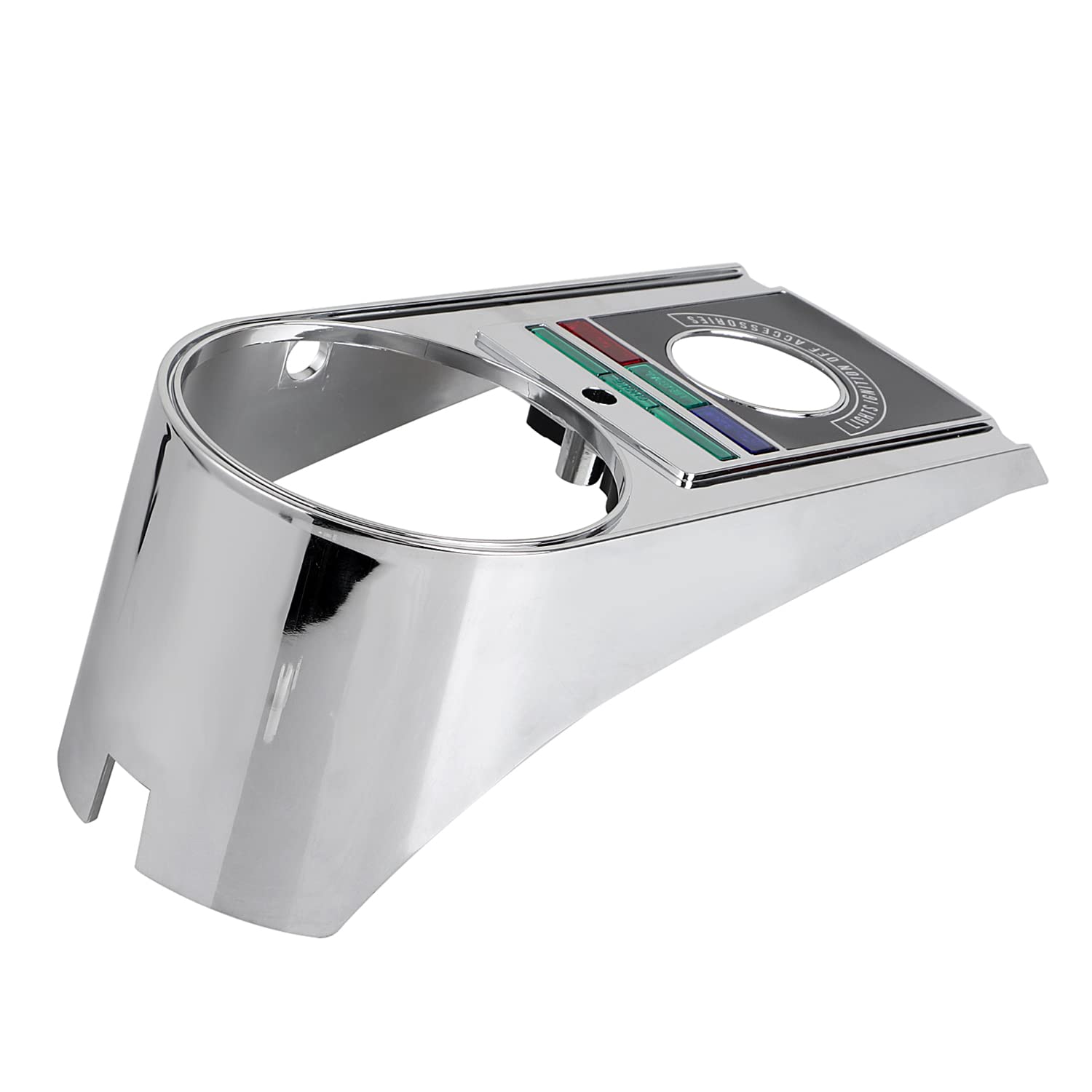 Cromo Panel de la carcasa del velocímetro del salpicadero Para Harley Heritage Softail Springer Electra Glide Fat Boy FLSTF
