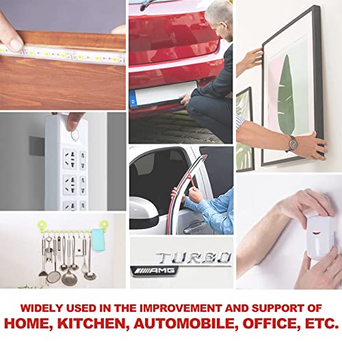 Image of 9.8ft 0.59in Double Sided Tape, Heavy Duty Mounting Tape - Waterproof Strong Adhesive Foam Tape