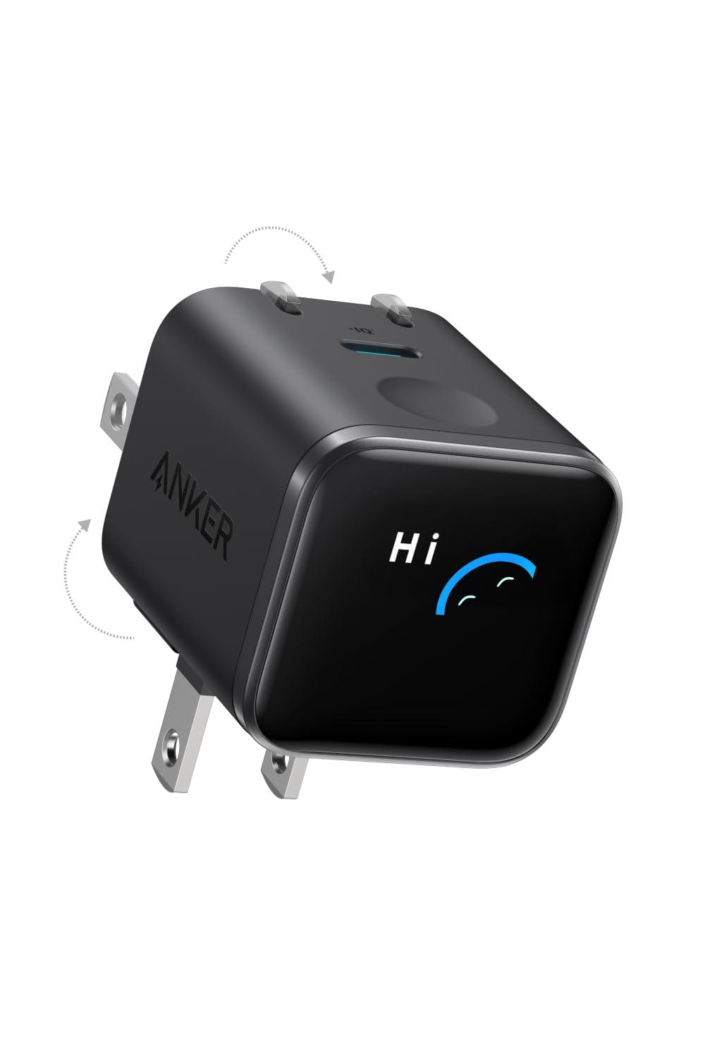 Anker Nano Charger (45W, Display, スイングプラ…