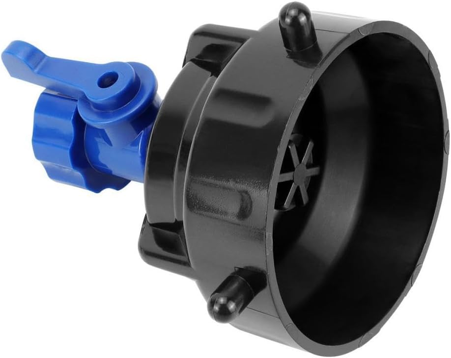 RV Sewer Hose Rinse Cap for Water Flow Control Fitting Sewer Hose Rinser Cap