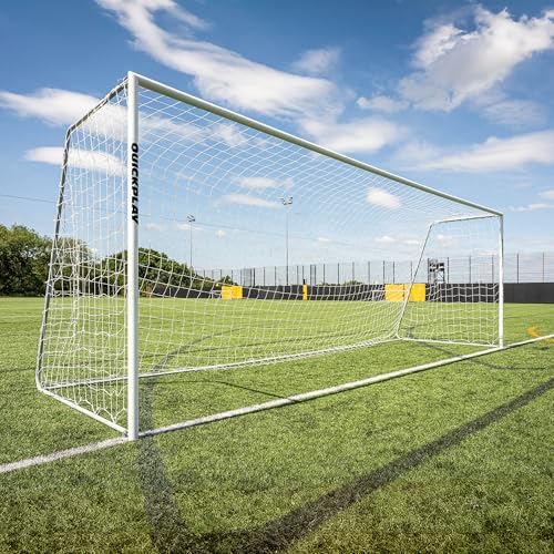 QuickPlay Match60 21x7 Aluminum Soccer Goal - Official U11-U12