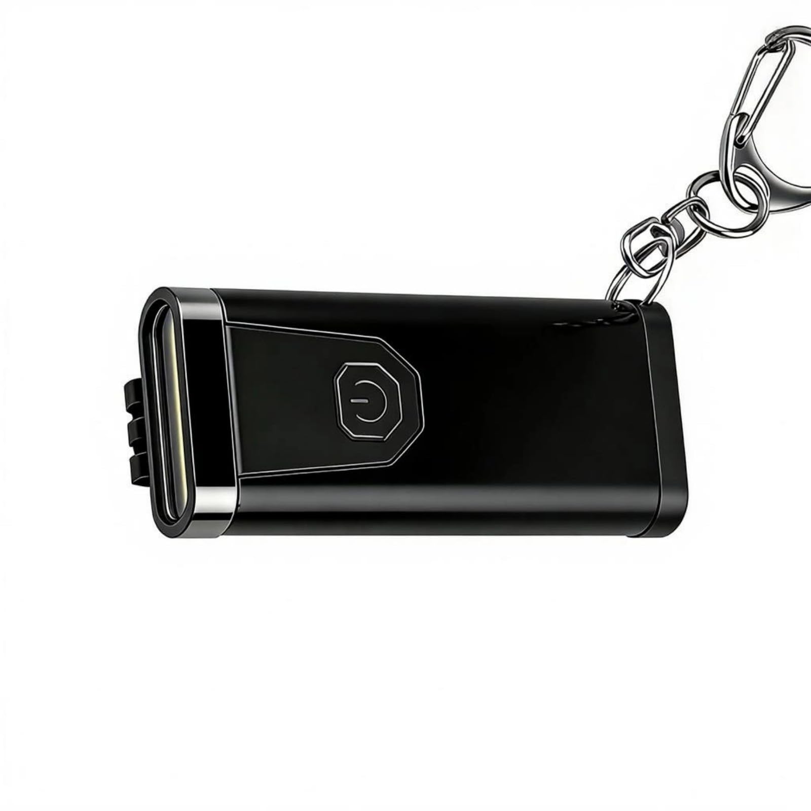 Tsophreniq USB LED Multifunctional Strong Light Handheld Keychain Flashlight Camping Torch for Outdoor Sports Aluminum Keychain