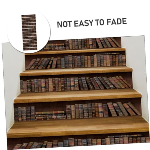 Stickers escaliers et bibliothèque SEWACC pour une déco DIY réussie