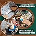 BeaverCraft Wood Carving Kit S16 - Whittling Wood Knives Kit - Widdling Kit for Beginners - Wood Carving Knife Set Wood Blocks Blank Whittling Knives Kit