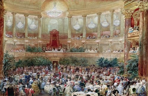 Lienzo artístico de Versailles 60x90cm para una decoración elegante en el hogar