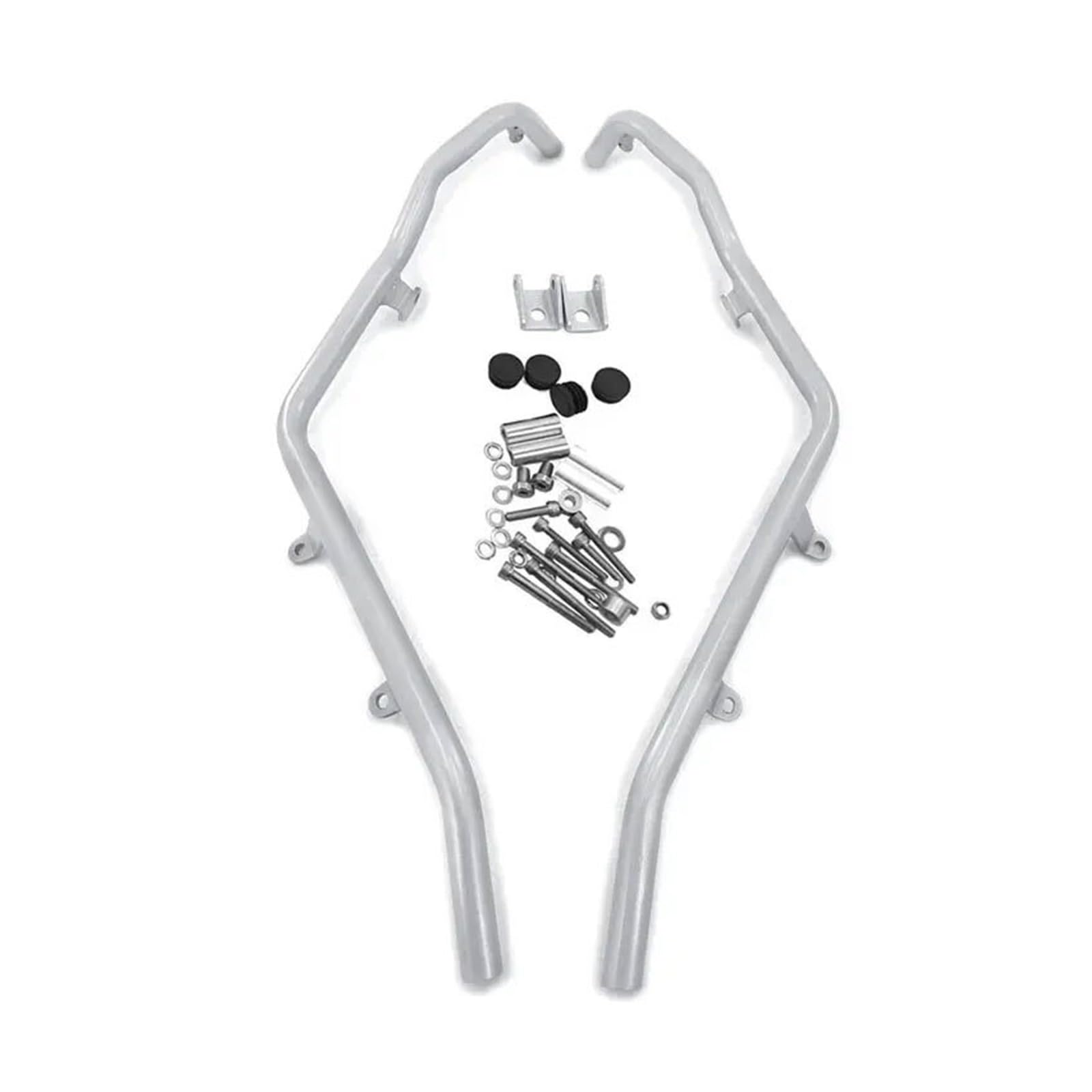 Pasuje Do Honda ADV350 2024 2025 Rama Silnika Motocykla Owiewki Osłona Zderzaka Bary Pasek Zabezpieczający Motocykl Pasek Awaryjny(Silver)