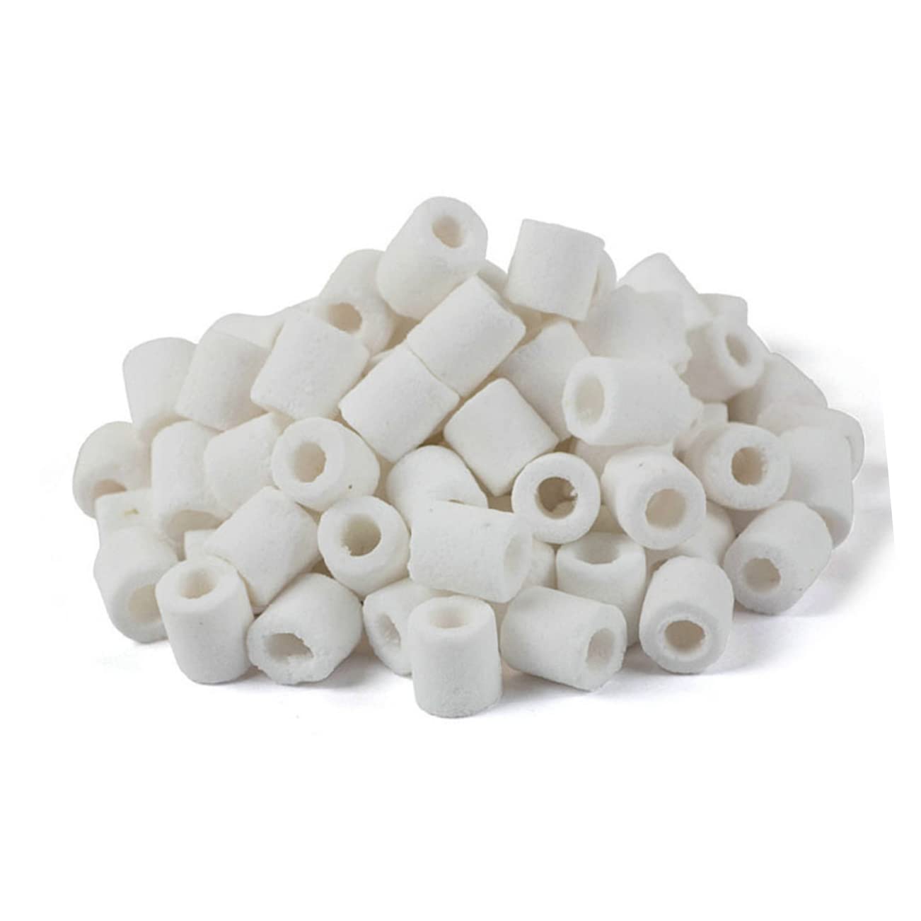 Yardwe 6 Paquetes Bola Bio carbón Activado Filtro Acuario Bola Bio Medios filtrantes para peceras Natural Elements Anillo cerámica Bio porosa Poroso Bola biológica Equipo