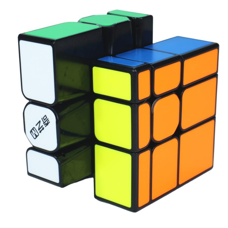 Image of Qiyi Magnetic Mirror Cube 3x3x3 Speed Cube Magnets stickerless 3x3 Mirror Blocks Cube Different Shapes Cube with Titles (Mix Color)