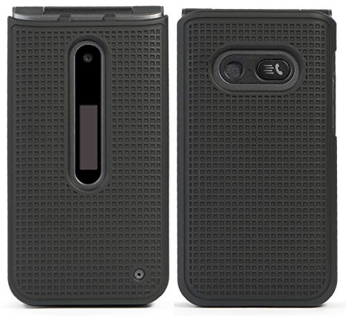 Nakedcellphone LGCLASSIC-GRID-BLACK Case For Lg Classic Flip thumb #1