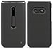 Nakedcellphone Case for LG Classic Flip, [Black] Protective Snap-On Hard Shell Cover [Grid Texture] for LG Classic Flip Phone L125DL