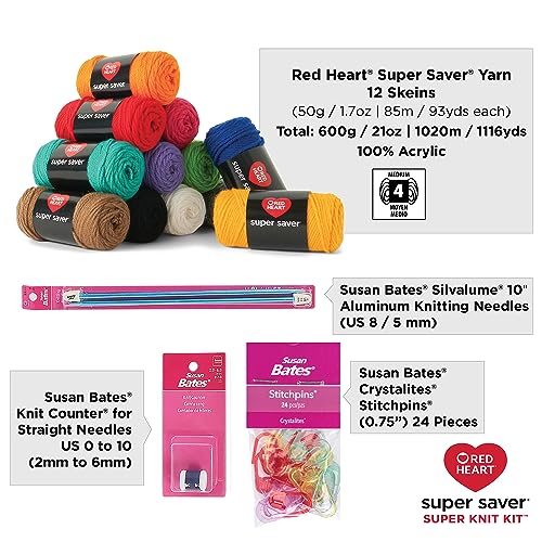 Red Heart RHSSKIT.003 Super Saver Super Yarn Knit Kit thumb #5