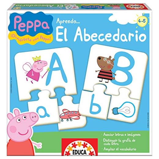 Educa Borras Puzzle Aprendo El Abecedario Peppa Pig (15652)