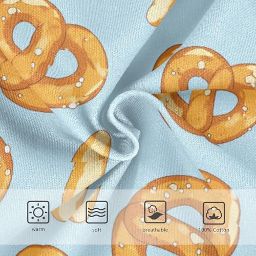 Wusikd Blue Bread Boys' Underwear Cotton Boys Briefs Soft Toddler Underwear 2T3