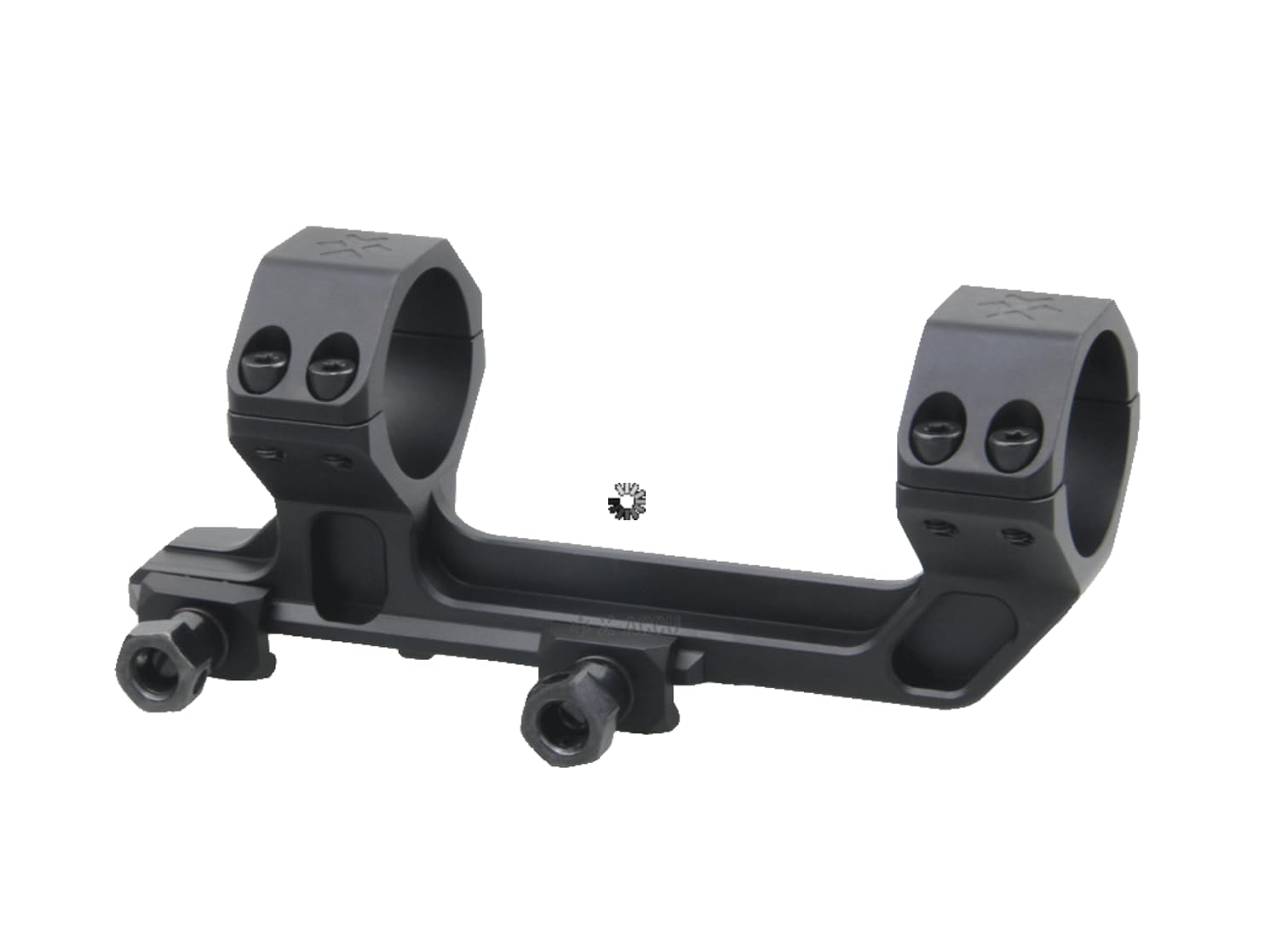 Vector Optics XASR-3031 X-Accu - Montaggio a blocco per tubo da 30 mm, 21 mm, Picatinny Extended per AR, altezza = 38 mm