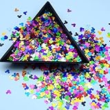 Foluvinzzis 30g Bagged Shape Glitters, Polyester Mixed Mick-ey Shape Nail Sequin Resin Tumbler Glitter for Tumblers, Nails, Resin, Cosmetics, Crafts, Holiday Decoration