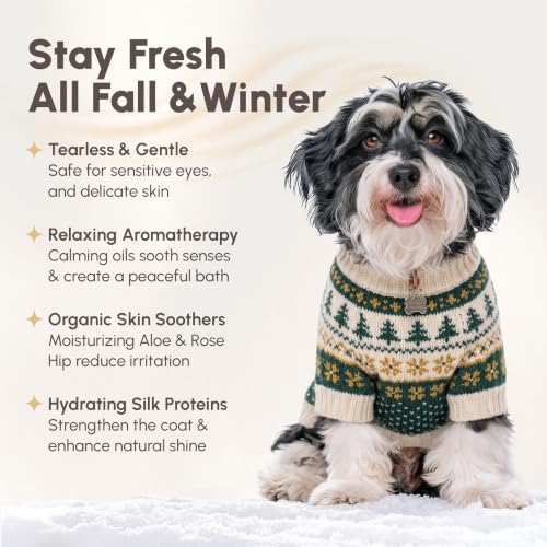Image of Best Shot Pet Scentament Spa Seasonal Facial & Body Wash (Sugar Cookie, 16 fl oz)