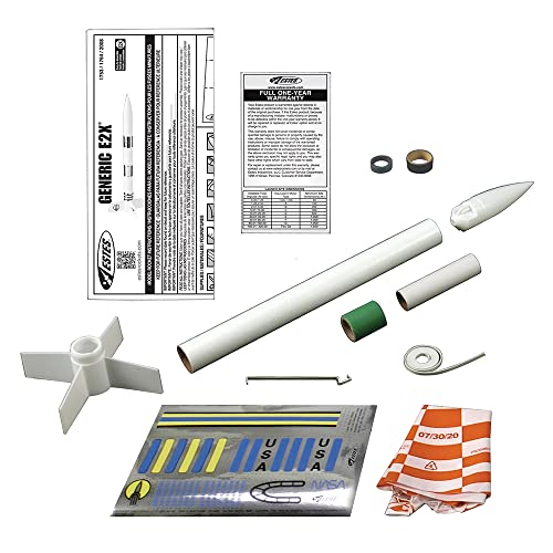Estes 2008 Generic E2X Flying Model Rocket | Build Your Own Beginner Rocket Kit thumb #8