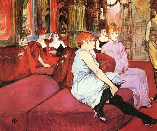 Tableau Toile de Toulouse Lautrec pour Créer un Salon Style Rétro Parisien