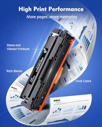 Image of 218A Black Toner Cartridges W2180A 2 Pack Compatible Replacement for HP 218A HP 218X Toner Cartridges to use with HP Color LaserJet Pro MFP 3301 Ink 3201dw MFP 3301fdw 3301cdw 3301sdw Printer Ink