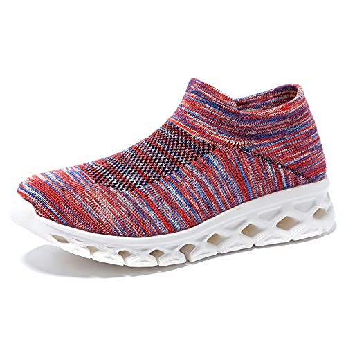 ikunka Cross Training Shoes Women Loafers Slip on Walking Running Sneakers Womens Lady Girls Casual Shoes