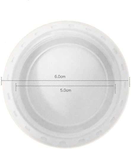 Miniatura 5 de Tapa de biberón, tapas de rosca Aka tapas de viaje con disco de sellado regrabable compatible con botellas de boca ancha Avent, tapa de repuesto de