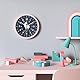 Cander Berlin MNU 1230 M Kinderwanduhr lautlos 30,5 cm Einhorn geräuschlos analog Lernuhr Mädchen Kinderzimmer ohne Tickgeräusche