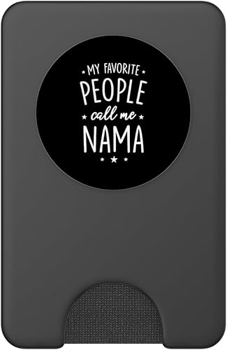 Miniatura 8 de Nama Gift: My Favorite People Call Me Nama PopSockets - Agarre y soporte para teléfonos y tabletas, Negro