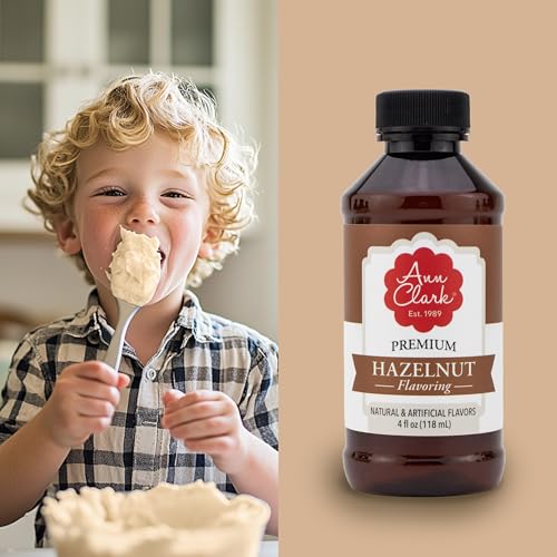 Ann Clark Hazelnut Flavoring  Extract, 4 oz