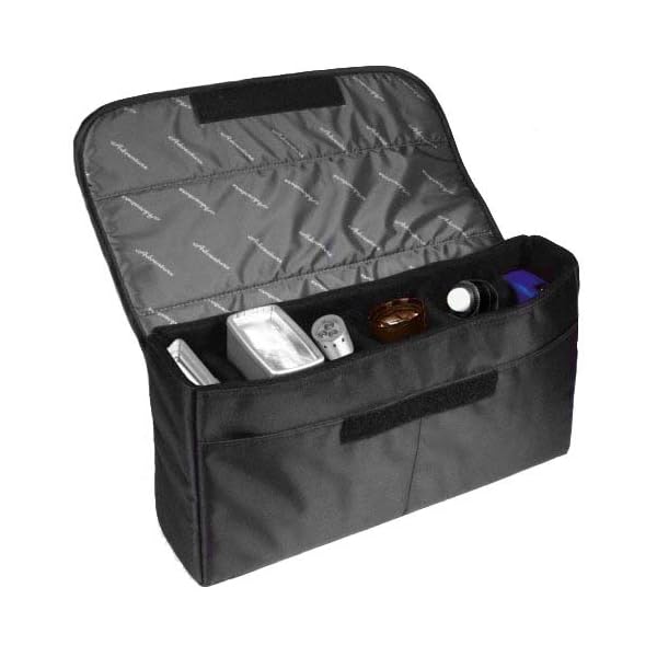 Reise Foto Kamera Tasche Boardcase für Laptop Kamera im Set mit Action-Handgriff Leder für SLR Nikon D5500 D5300 D5200… – Bild 4