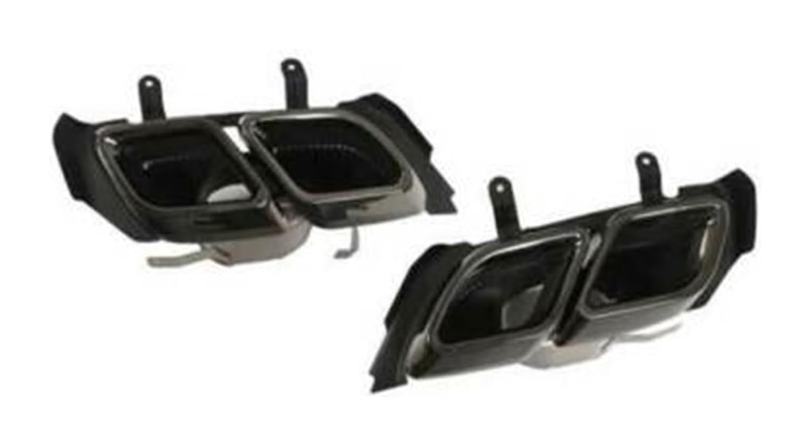 Per Cadillac Per CT5 2020 2021 2022 Nero In Acciaio Inox Auto Ricambio Coda Uscita Aria Vent Tubo Scarico Punta Terminale Scarico