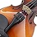 Andoer 3/4 4/4 Violin Fiddle Tailpiece Hill Style with 1pcs Tailgut Tailcord 4 Fine Tuners Aluminum Alloy Durable Strong