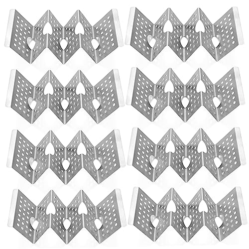 STOBAZA 8-piece Stainless Steel Taco Holder Rack Griddle Taco Tacos Holders Taco Shell Holder for Family Gatherings and Restaurant