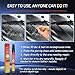Magic Car Scratch Removal Pen, All Cars Magic Pen & Car Scratch Remover Pen Set, Long-Lasting Black Touch Up Paint for Cars, Waterproof & Quick Fix for All Black Vehicle, 2PCS