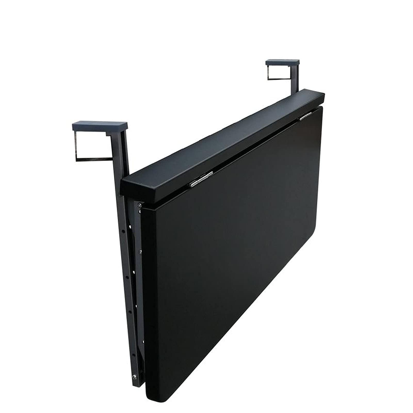 Table suspendue pliable pour balcon pour aménager un coin bar extérieur