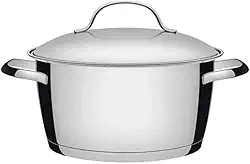 Caçarola Funda com Fundo Triplo Tramontina Inox 18Cm, ALLEGRA