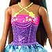 Barbie Dreamtopia Princess Doll, 12-Inch, Brunette with Blue Hairstreak Wearing Rainbow Skirt and Tiara, for 3 to 7 Year Olds​