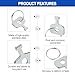 61-509 Emergency Release Key for Schlage B571 & Falcon D271 Indicator Deadbolts, Stainless Steel Lock Override Tool for Offices, Hospitals, Schools & Facility Managers - 2pcs