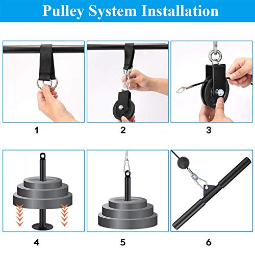 Cable-Pulley-System-for-Exercise-SERTT-Upgraded-DIY-Fitness-Pulley-Cable-Machine-Attachments-for-Triceps-LAT-Pulldown-Biceps-Curl-Forearm-Shoulder-Home-Gym-Accessories-Pulley-System-Equipment