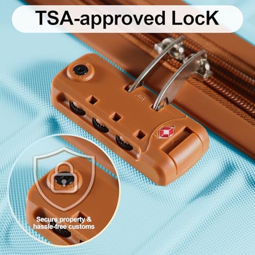4 Piece Expandable Luggage Set