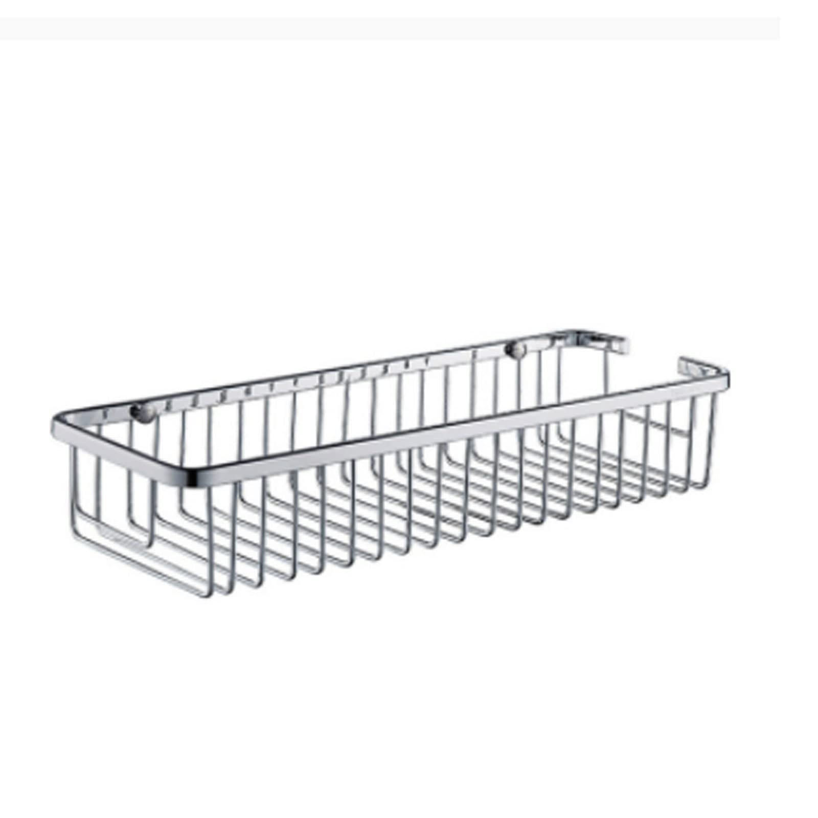 Pot and Pan Organizer Wall Mounted Bathroom Basket 304 Stainless Steel Shower Caddy Storage Shelf for Shampoo Soap