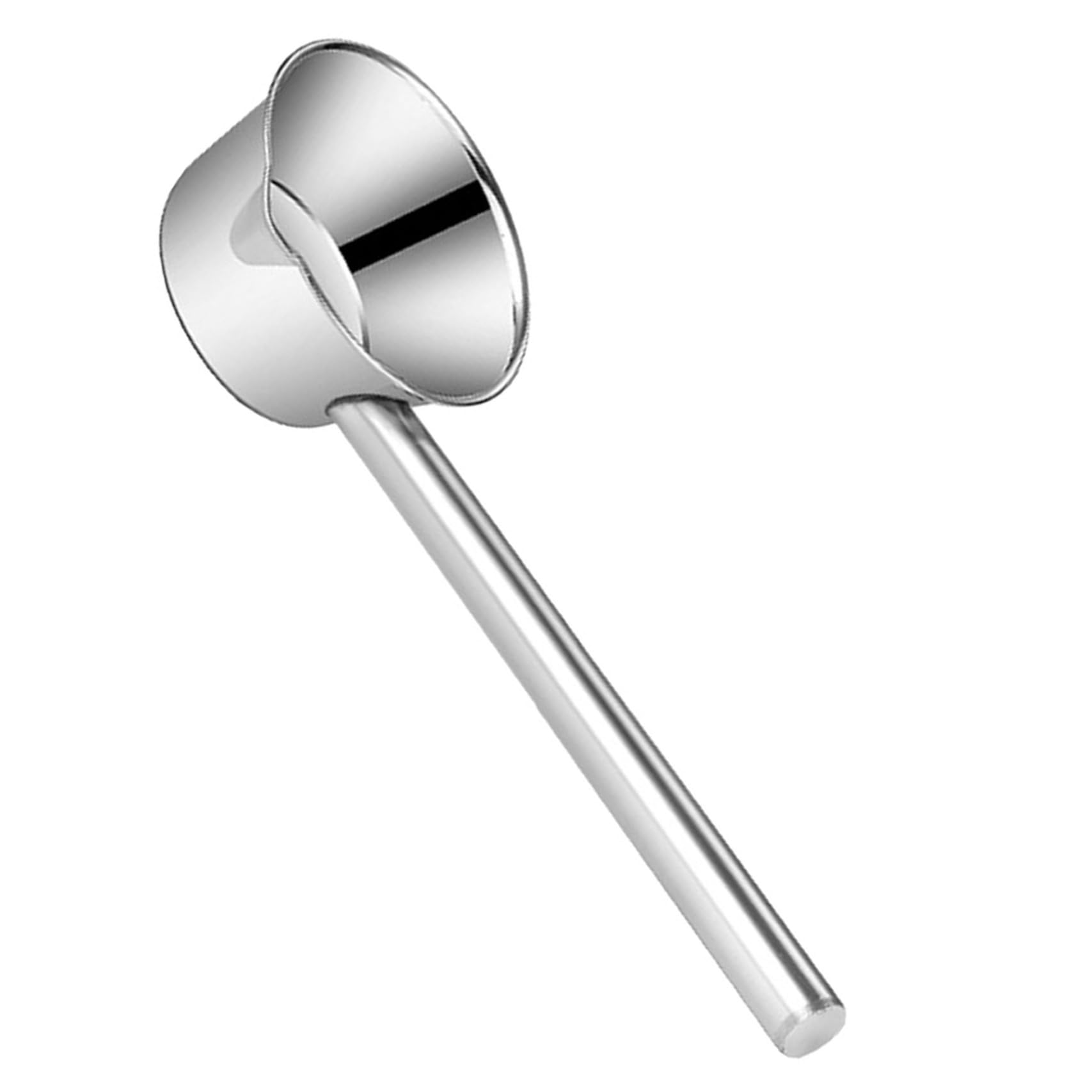 Cucharón de Agua de Cocina Mango Largo, para Espesar Agua y Achicador, de Acero Inoxidable Resistente Rebabas