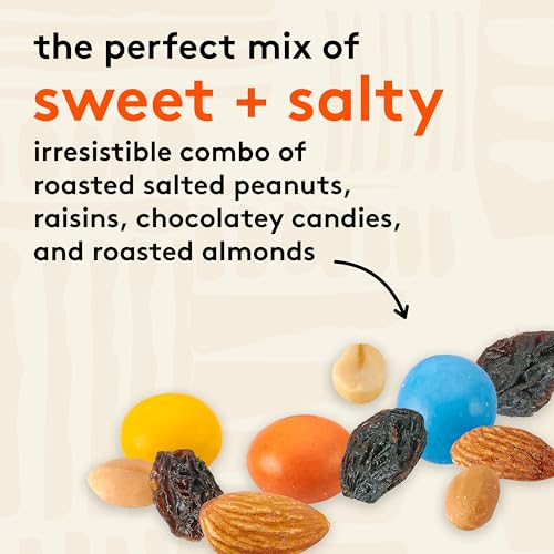 Snak Club Energizer Trail Mix with Peanuts, & Chocolate Candies, 16 oz - image 3